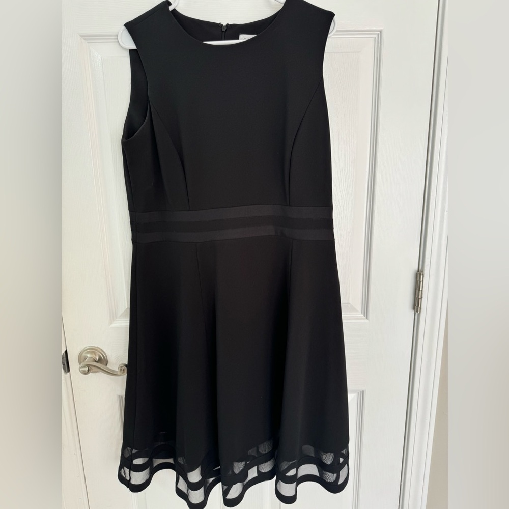 Calvin Klein women’s sleeveless black dress, 14